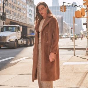  타하리 19FW 리버시블 FAUX FUR 무스탕 코트