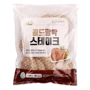 삼양식품 모닝하임 골드 함박스테이크 1kg[3개]