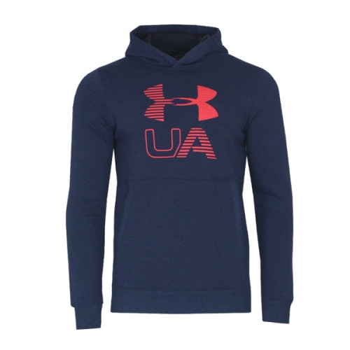 언더아머  남성 기모 긴팔 후드 티셔츠 1299143-918