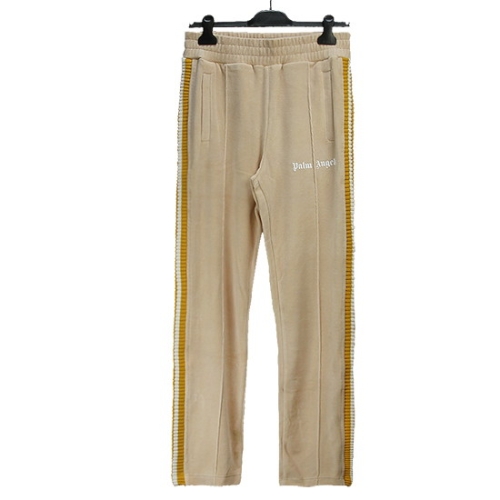 팜엔젤스 로고 CHENILL 트랙 팬츠 CA054F19469007 1001 BLACK WHIT