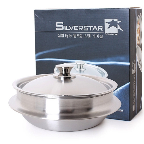 실버스타  통5중 IH 집밥 스텐 가마솥