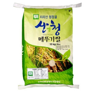 산엔청  2019 지리산 메뚜기쌀 현미 10kg [1개]