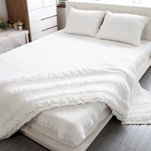 홀짝 누비 싱글 퀸 워싱 이 아사면 100%