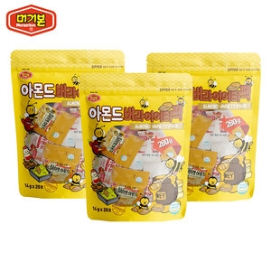 머거본 아몬드 버라이어티팩 280g [3개]