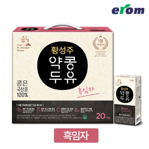 이롬  황성주 약콩두유 흑임자 190ml