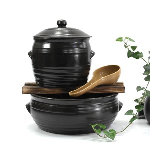 옹기뚜껑 콩나물 시루 세트(소)