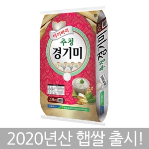 용인농협 2020 추청 경기미 20kg[1개]