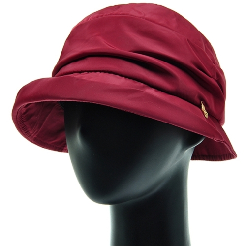 텐바이텐 더그레이 턱장식 새틴 중년 여성 벙거지 HTU01