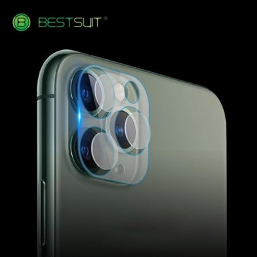BOB 아이폰11 프로 맥스 BESTSUIT 카메라렌즈 보호 풀글라스 투명 듀오 보호필름