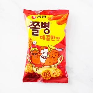 농심  쫄병 매콤한맛 82g