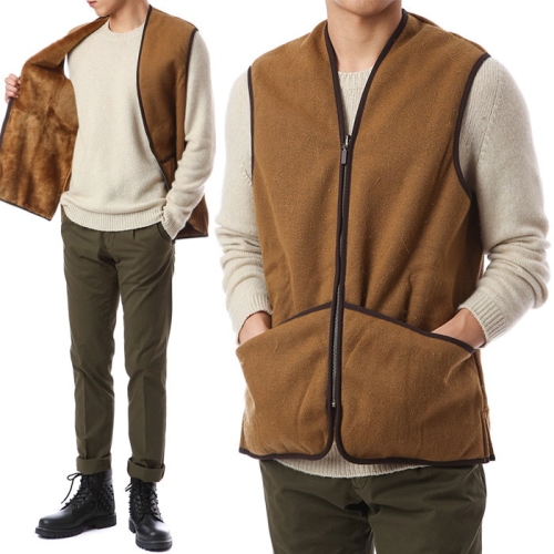 바버 웜파일 라이너 조끼 베스트 MLI0004