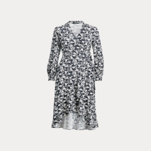  폴로랄프로렌 Ruffle Long Sleeve Wrap Dress