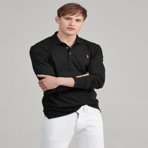  폴로랄프로렌 Classic Fit Long-Sleeve Polo (black) 상품이미지