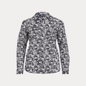  폴로랄프로렌 Floral Cotton Voile Shirt