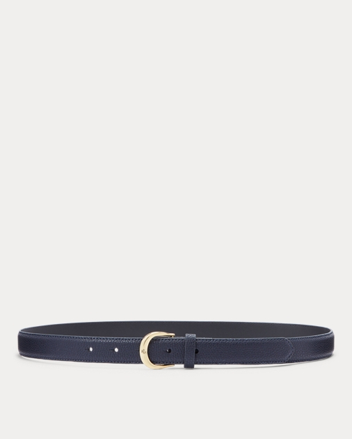  폴로랄프로렌 Pebbled Leather Belt