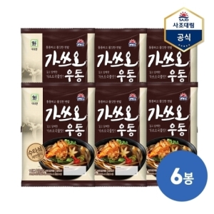 사조대림  가쓰오우동 229g [6개] 상품이미지