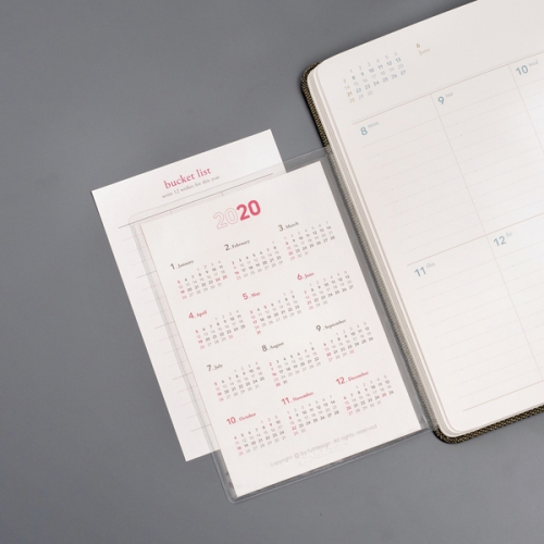 바이풀디자인  사이드 포켓 포 노트 3x5