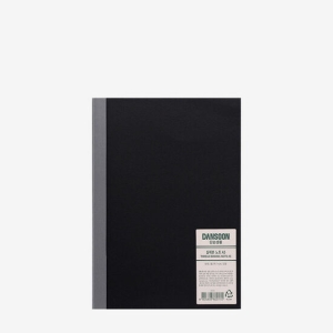 단순생활  실제본노트 A5 블랙