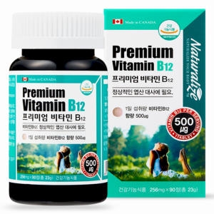 내추럴라이즈 프리미엄 비타민B12 256mg 90정
