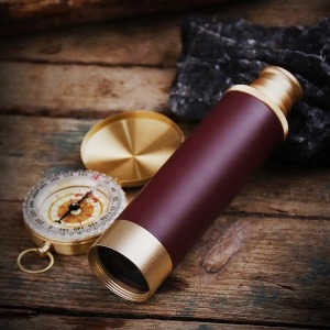 클래식 골드 단만경 25x30