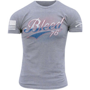  Grunt Style Bleed T-Shirt - Heather Gray