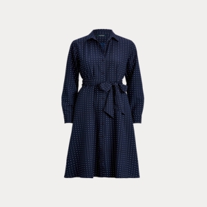  폴로랄프로렌 Print Long Sleeve Shirtdress