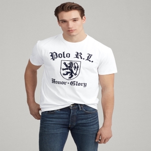  폴로랄프로렌 Classic Fit Graphic T-Shirt (white)