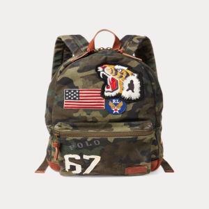  폴로랄프로렌 Camo Canvas Backpack