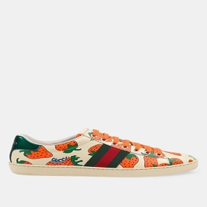  구찌 New Ace Leather Sneakers_506181634 상품이미지