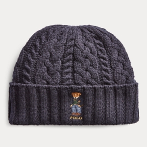  폴로랄프로렌 남성 Polo Bear Cable-Knit Hat