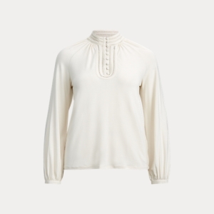  폴로랄프로렌 Jersey Mockneck Blouse