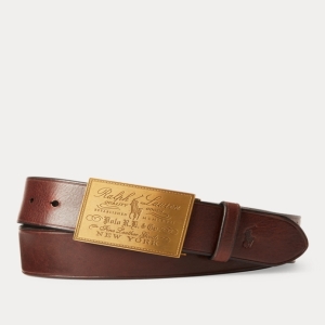  폴로랄프로렌 Heritage Plaque Buckle Belt