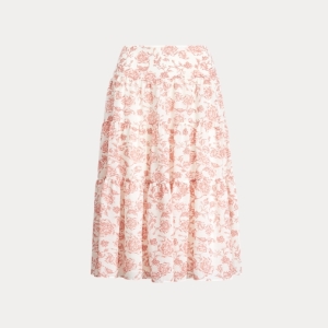  폴로랄프로렌 Floral Tiered Peasant Skirt