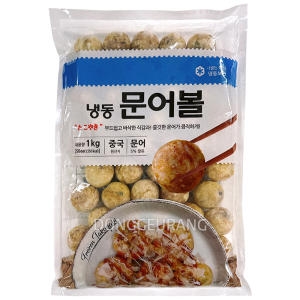 재호식품  냉동 문어볼 1kg