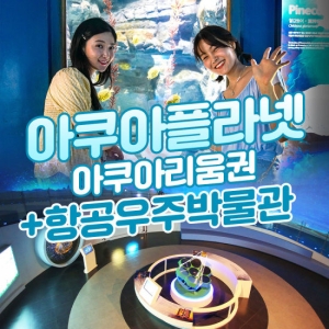  제주 BIG2 아쿠아플라넷 특별권 + 항공우주박물관[소인1]