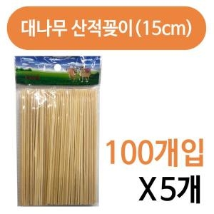 영수인터네셔널  대나무 산적꽂이 15cm [500개]