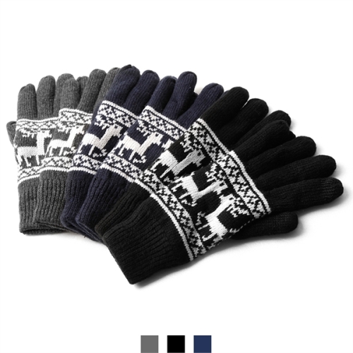 넘버나인 즐거운쇼핑 스마트폰 터치 사슴 니트 여성장갑 여자장갑 k0512170011 털장갑 겨울장갑 알찬선택 W0D06EA