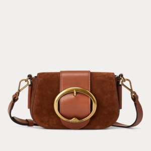  폴로랄프로렌 Suede Mini Lennox Bag