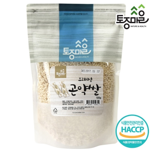 토종마을  오리지널 곤약쌀 500g