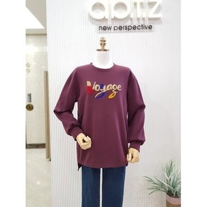  Ab.f.z 넥라운드 루즈핏 레터링 티셔츠_ABT4GK40 상품이미지