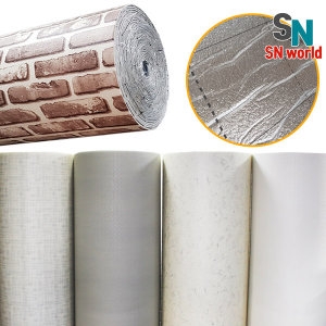 단열벽지 20M 대용량 도매가 폼블럭벽지 단열벽지