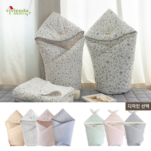 비비엔다 신생아 겉싸개 순면
