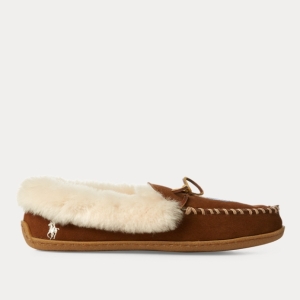  미소페 여성 Polo Bear Moccasin Slipper