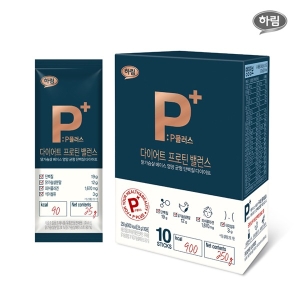 하림 P플러스 다이어트 프로틴 밸런스 25g 10포[1개]