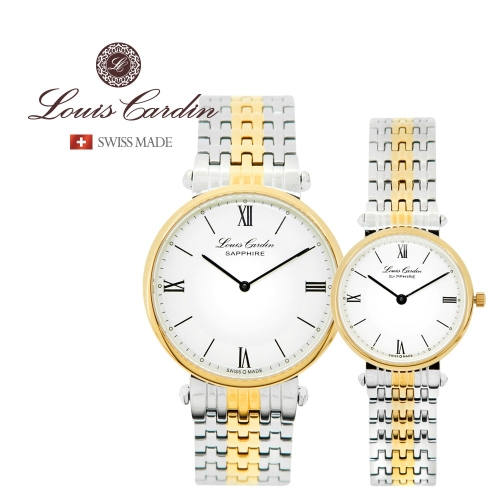 루이스카딘 백화점AS 스위스메이드 커플 여성시계 LC008GD L