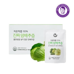 김재식헬스푸드 김재식 유기농 진짜양배추즙 100ml 30포