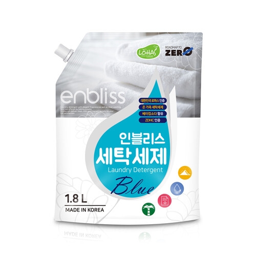 인블리스 블루 세탁세제 리필 1.8L