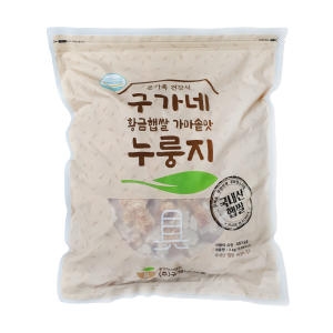 구가네식품  황금햅쌀 가마솥맛 누룽지 3kg
