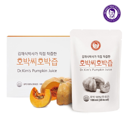 김재식헬스푸드 호박씨 호박즙 100ml x 30개입 2개