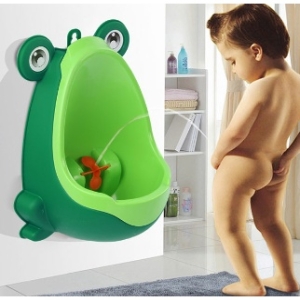 파파스 개구리 남아 소변기